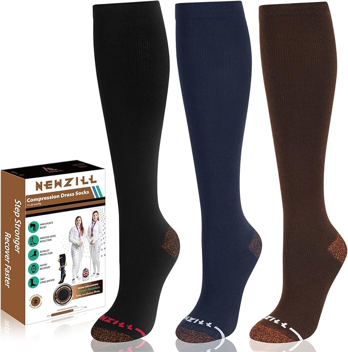 NEWZILL Copper Compression Socks by NEWZILL