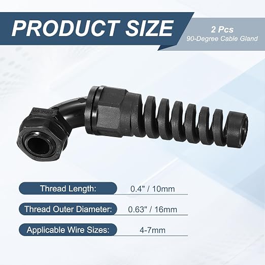 MECCANIXITY 2Pcs M16 Cable Gland - Image 2