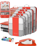 10 Set Compression Packing Cubes by OlarHike