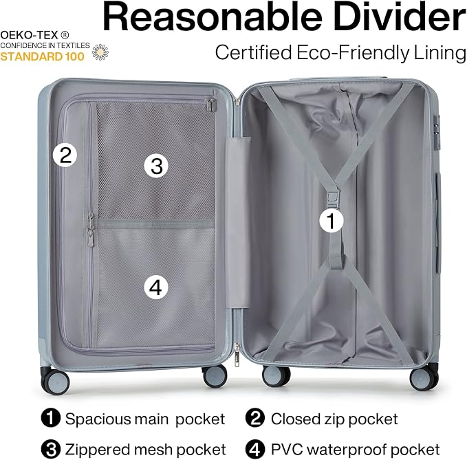 Hanke 29 Inch Luggage Suitcases - Image 5