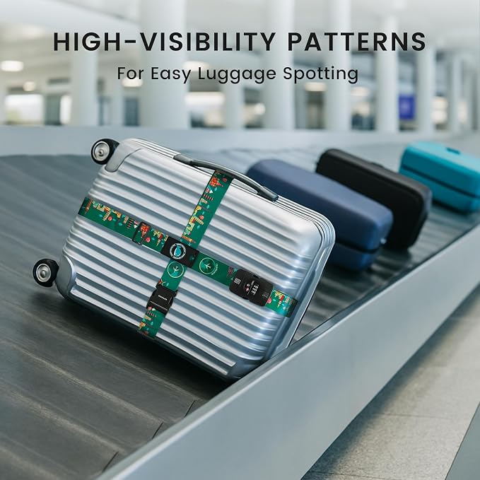 Travelkin Luggage Straps TSA Approved - Image 2