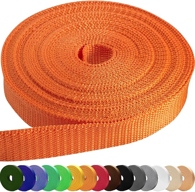 Webbing Strap, 3/4" to 2", 10-50 Yds, EDC gear, backpack repair and pet dog by TECEUM