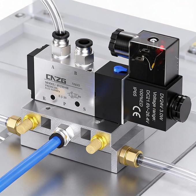 1/2 Push to Connect Fittings npt Thread to 1/4 Air Line Quick | Pneumatic - Image 4