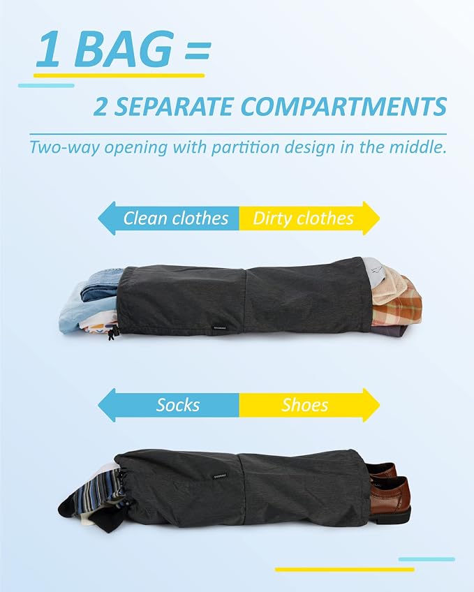 BAGSMART 6 Set /4 Set/2 Set Compression Packing Cubes - Image 4