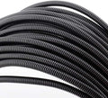 ZhiYo 100 FT 1/4" Wire Loom Split Tubing Auto Wire Conduit | Flexible Cover by ZhiYo