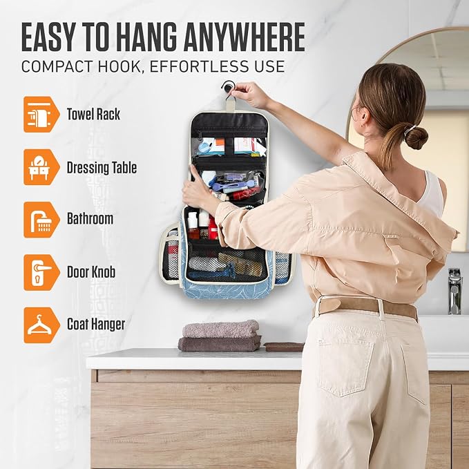 VENTURE 4TH Hanging Travel Toiletry Bag - Image 7