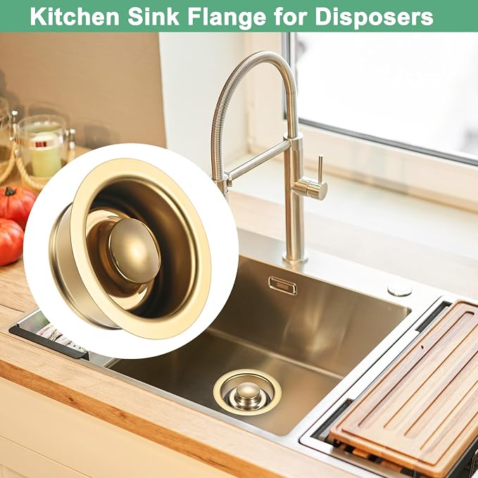 M METERXITY 2-Pack Garbage Disposal Sink Flange, Kitchen Sink Replacement - Image 5