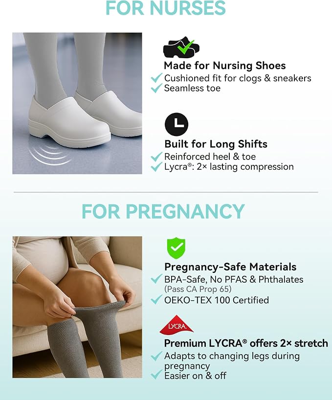 HAPIU Merino Wool Easy On Compression Socks - Image 6