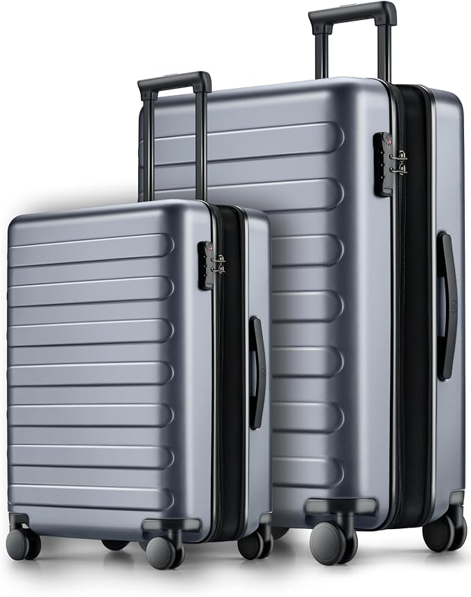 NINETYGO Luggage Sets 2 Piece, Carry On Luggage Airline Approved, Large Checked by NINETYGO