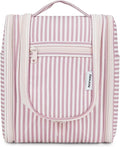 Narwey Small Striped Hanging Travel Toiletry Bag by Narwey