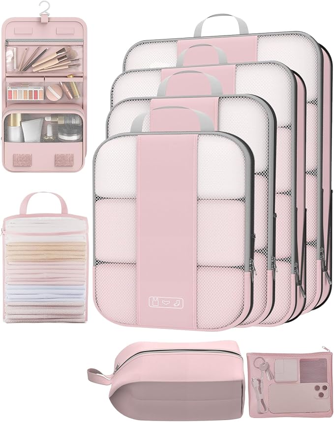 8 Set Compression Packing Cubes by OlarHike