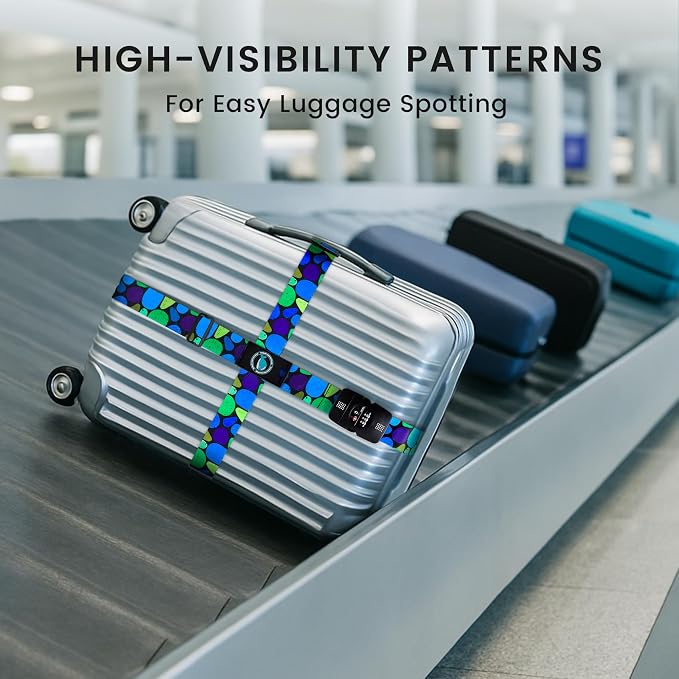 Travelkin Luggage Straps TSA Approved - Image 5