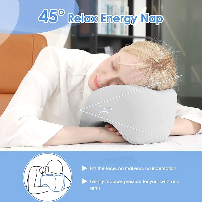 Travel Pillow, Neck Pillow Airplane, Plane Pillow Memory Foam Travel Neck Pillow - Image 2