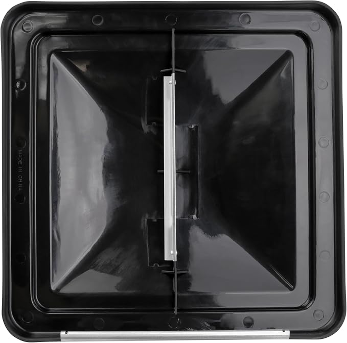 2 Packs 14 Inch RV Roof Vent Cover Replacement Vent Lid Black - Image 7