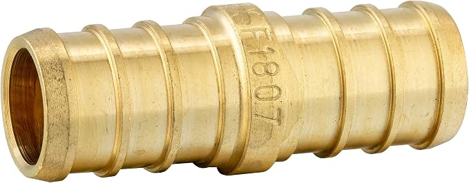 EFIELD 3/4" Pex Brass Crimp Barb Fittings Combo | Tee, Elbow and Coupling - Image 4