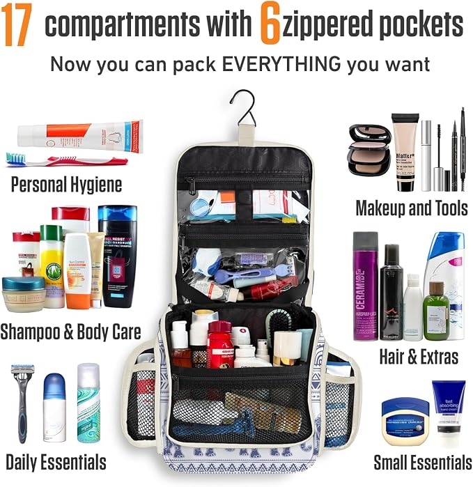 VENTURE 4TH Hanging Travel Toiletry Bag - Image 2