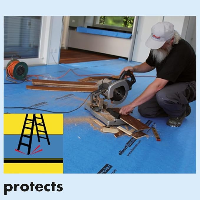 Albert Floorotex Blue All Purpose Temporary Floor Protection - Image 6