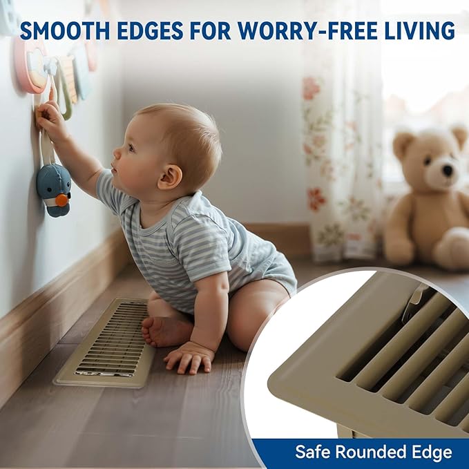 4" x 12" Floor Register Vent Covers 2-Pack - Image 4