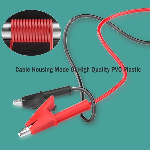 12AWG Alligator Clip Leads - Image 3