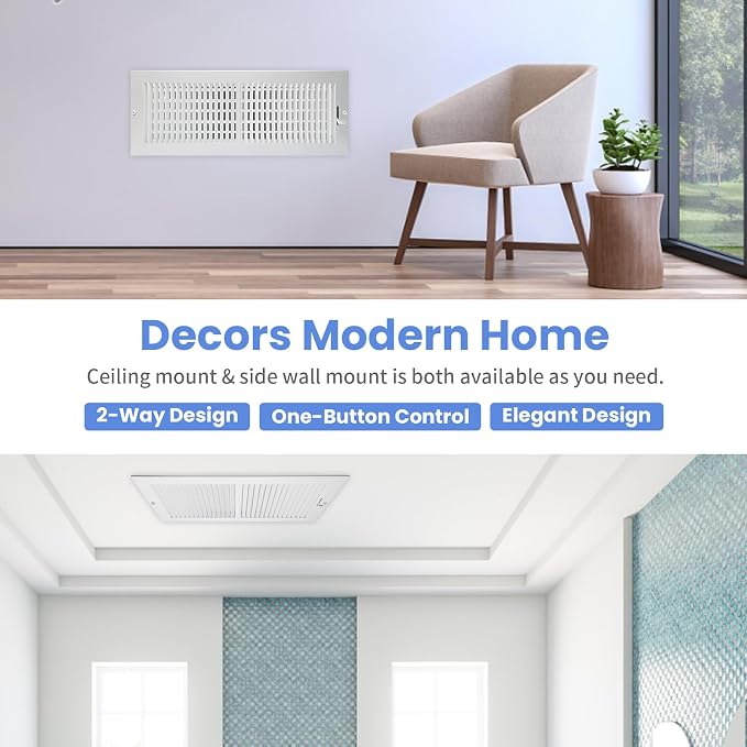 18 x 6 Inch Air Vent Covers for Wall or Ceiling - Image 7