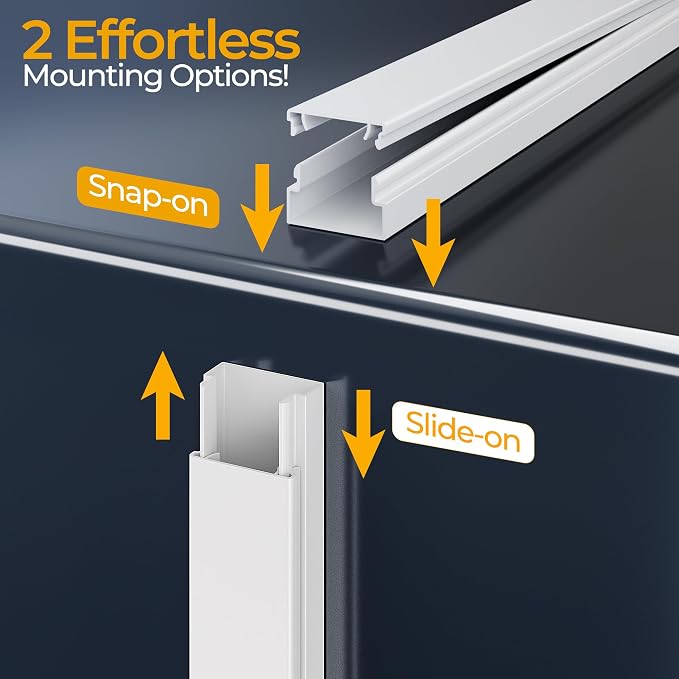 283.5in Cord Hider Wall, Cord Covers - Image 6