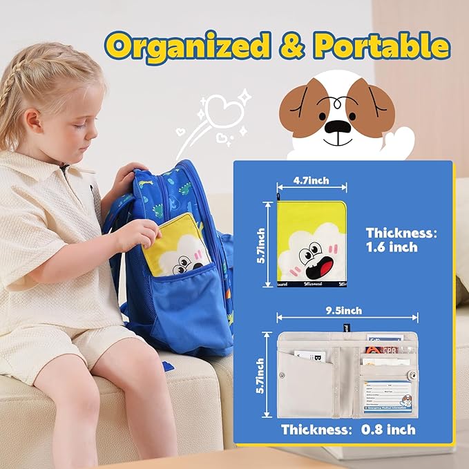 StBernard First Aid Kit for Kids, Small Pocket Size Medical Kit - Image 3