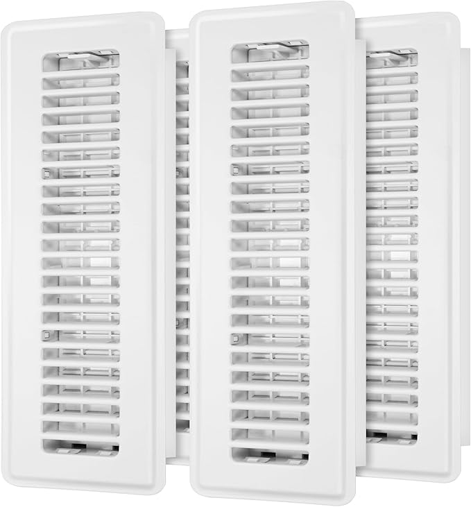Floor Register 2x12-4 Pack Vent Covers - Image 8