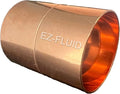 EZ-FLUID Plumbing 2-1/2" C X C LF Copper Couplings Pressure Fitting by EZ-FLUIDPlumbingProducts