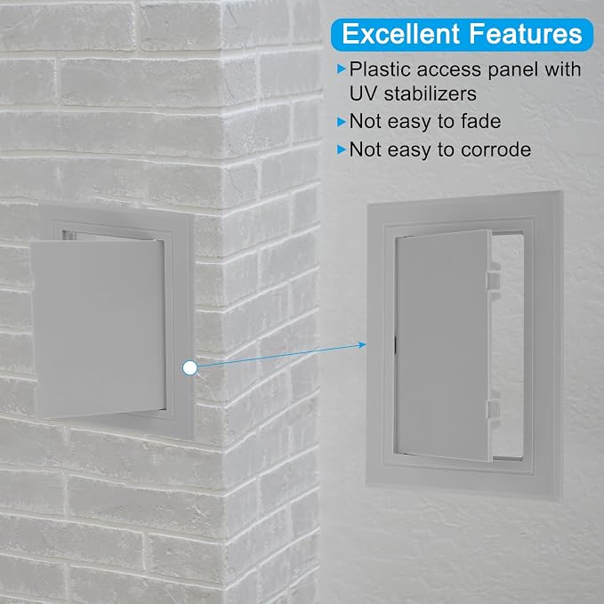 PATIKIL 8x6 inch Removable Hinged Access Panel - Image 3