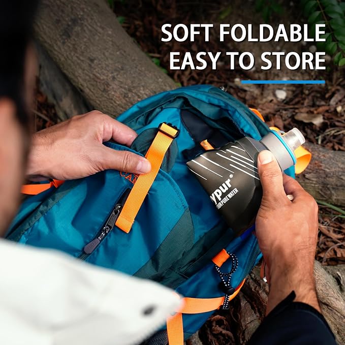 Collapsible Squeeze Water Filter Bottle - 1000ml - Image 6