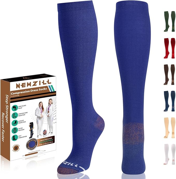 NEWZILL Copper Compression Socks by NEWZILL