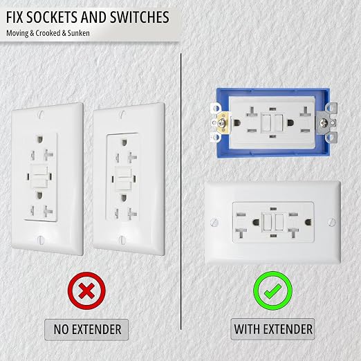 1/4", Single Gang Outlet Box Extender - Image 5