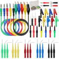 SWANLAKE 43-Piece Back Probe Kit, 30A Multi-Angle Test Probe, 4mm Banana Plug by SWANLAKETOOLS