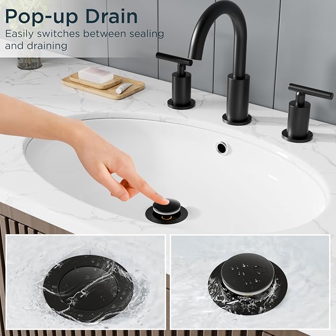 FORIOUS Sink Drain with Overflow - Image 6