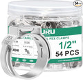 OURU 54PCS 1/2 Pex Crimp Rings, 304 Stainless Steel Pex Fittings | by OURU