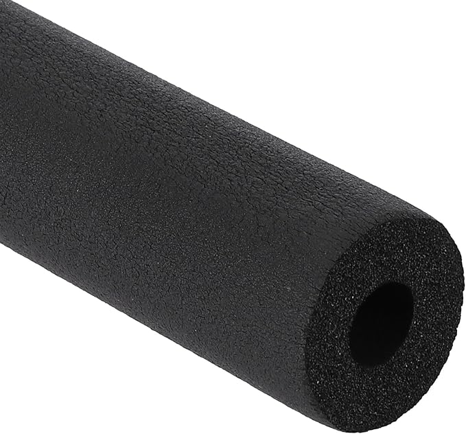 PATIKIL 5/8" ID x 6.6Ft x 0.59" Pipe Insulation Foam Tube, Pipe Cover Wrap Roll by PATIKIL