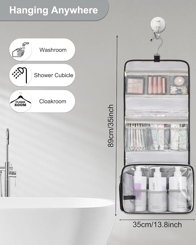 Relavel Hanging Toiletry Bag - Image 3