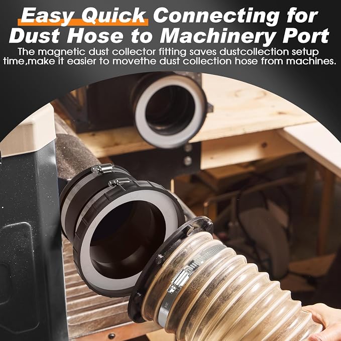4 Inch Dust Collection Fittings - Image 3