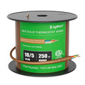 Syston 18/5 Thermostat Doorbell HVAC Heating Control Cable Wire, 100% Solid by SystonCableTechnology