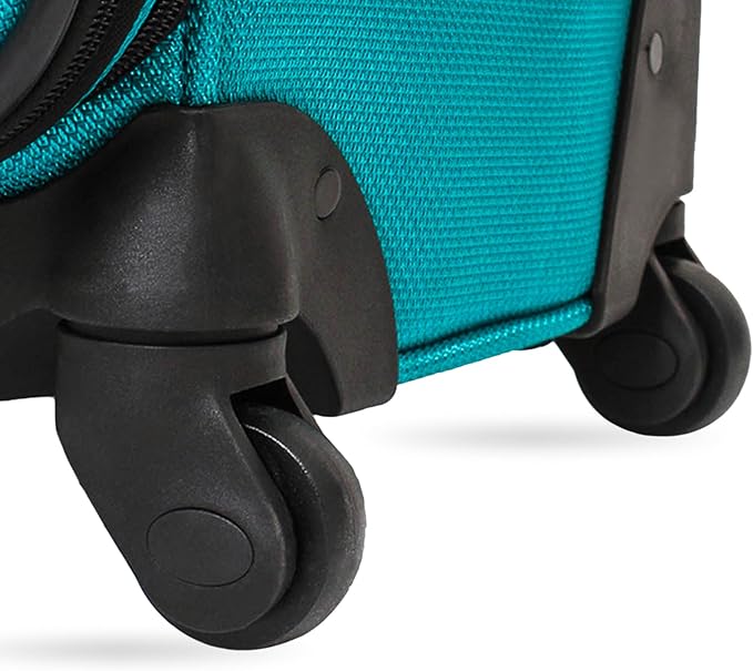 SwissGear Sion Softside Expandable Luggage – Medium Checked Suitcase - Image 9