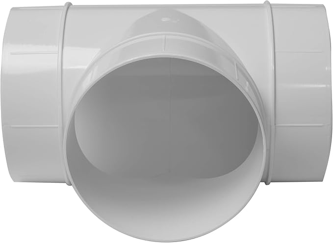 Vent Systems 4 Inch Duct Connector 3 Way Hose Adapter/Splitter - Image 7