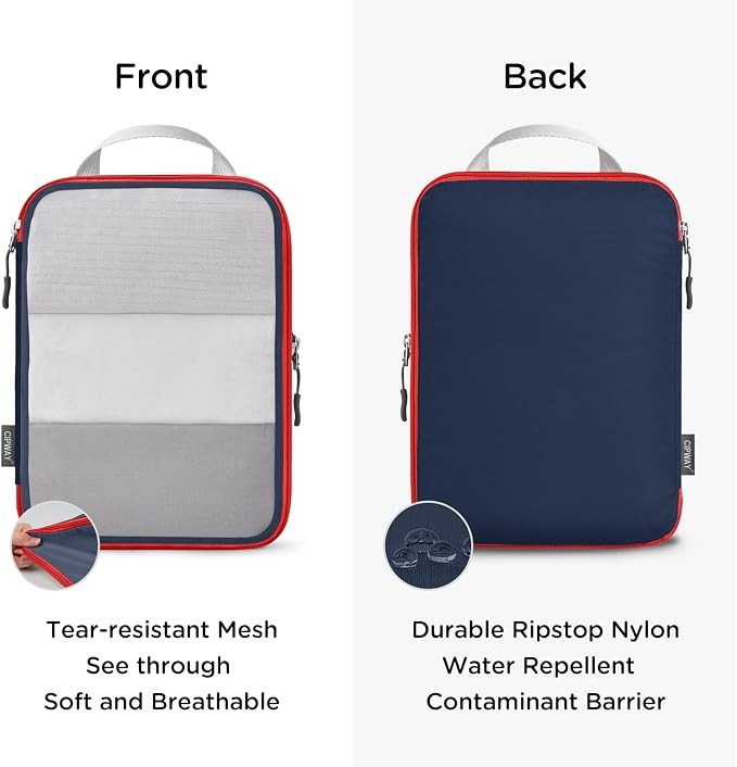 Cipway Compression Packing Cubes Mesh, Lightweight Luggage Organizer Bags - Image 3