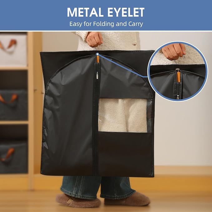Dress Bags for Gowns, Dress Garment Bag, Uniforms（2 Packs） - Image 4
