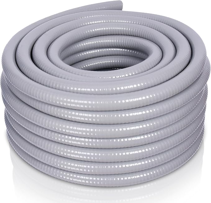 1 1/4 Inch Flexible Conduit 50 FT Non Metallic Liquid-Tight Conduit.1-1/4" Dia by Feotech
