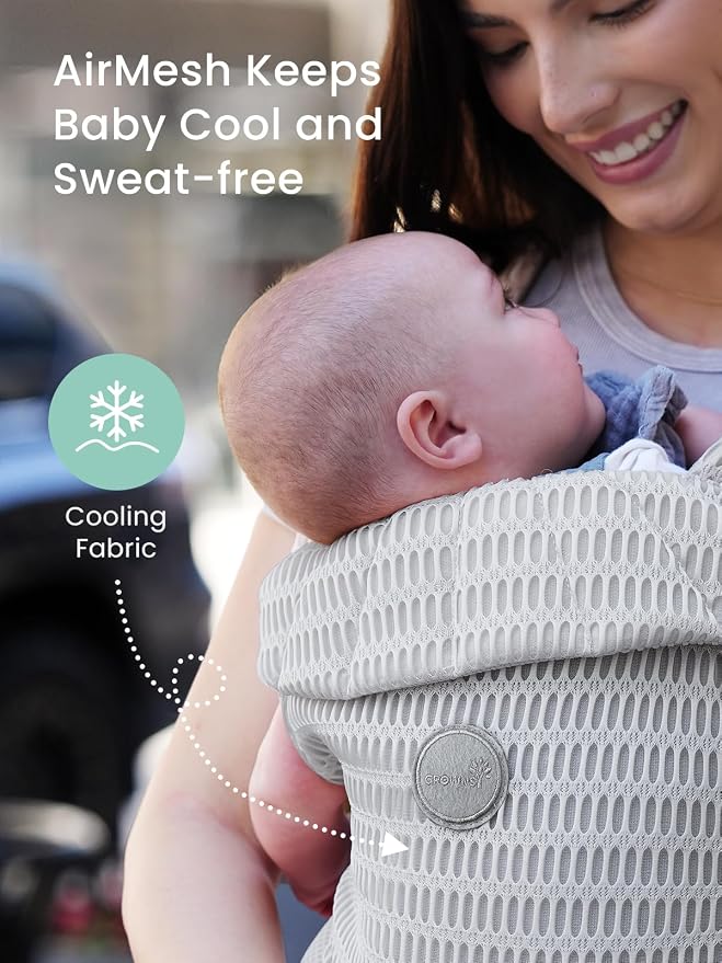 GROWNSY Baby Carrier Newborn to Toddler, Breathable Mesh Carrier - Image 2