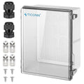 TICONN Outdoor Electrical Box Waterproof, ABS IP67 Junction Box Enclosure | by TICONN