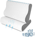 2 Pack Memory Foam Cooling Bed Pillows by SUFOR