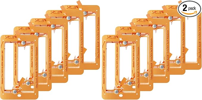 VCELINK Low Voltage Mounting Bracket, Flush Low Voltage Box by VCE