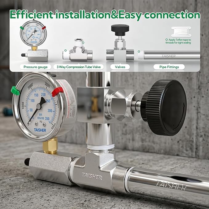 1pcs Thickened Nipple Cast Pipe 2" MNPT x 2" FNPT - Image 5