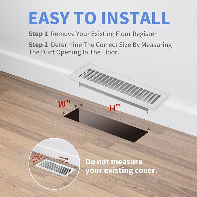 Howeall 2" x 12" Floor Register - Image 6